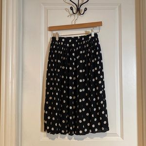 Polka dot skirt